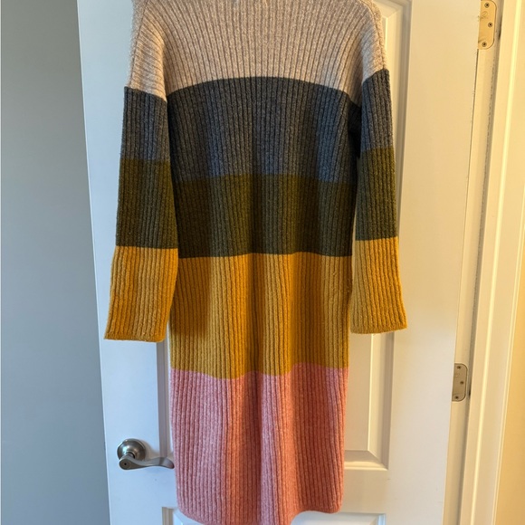 Madewell Multicolor Striped Sweater Dress - Picture 11 of 11
